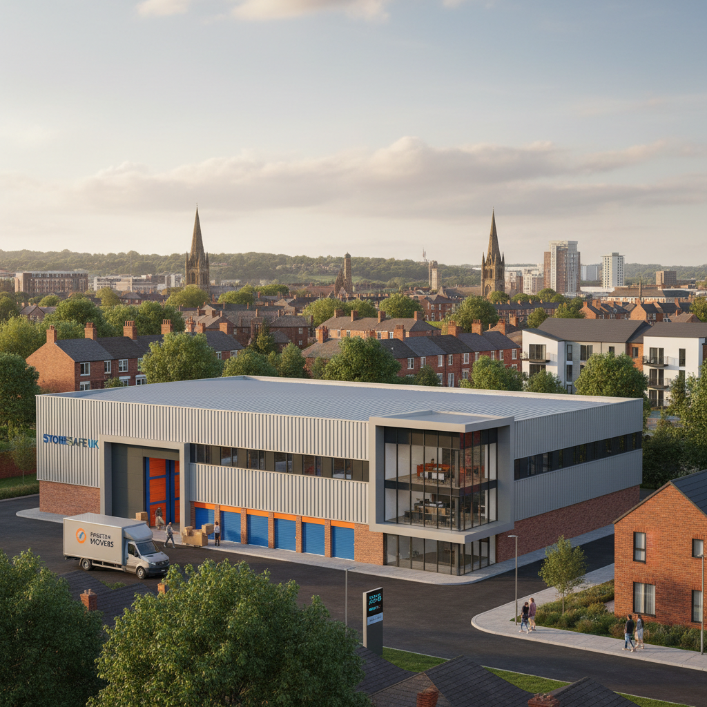 Illustration for the Find My Storage article: Complete Guide to Preston Neighbourhoods: Best Places to Live in 2026