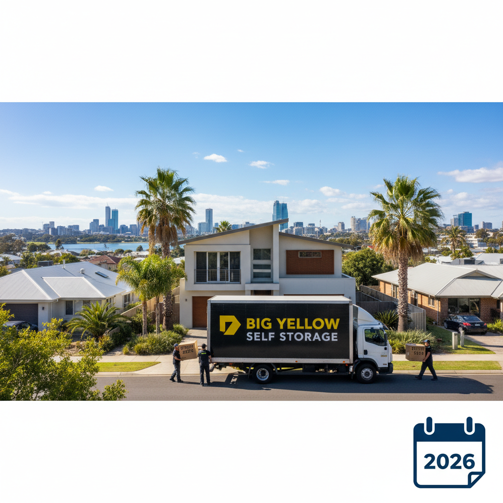 Illustration for the Find My Storage article: Moving House in Perth 2026: Local Tips and Essential Guide for a Smooth Relocation