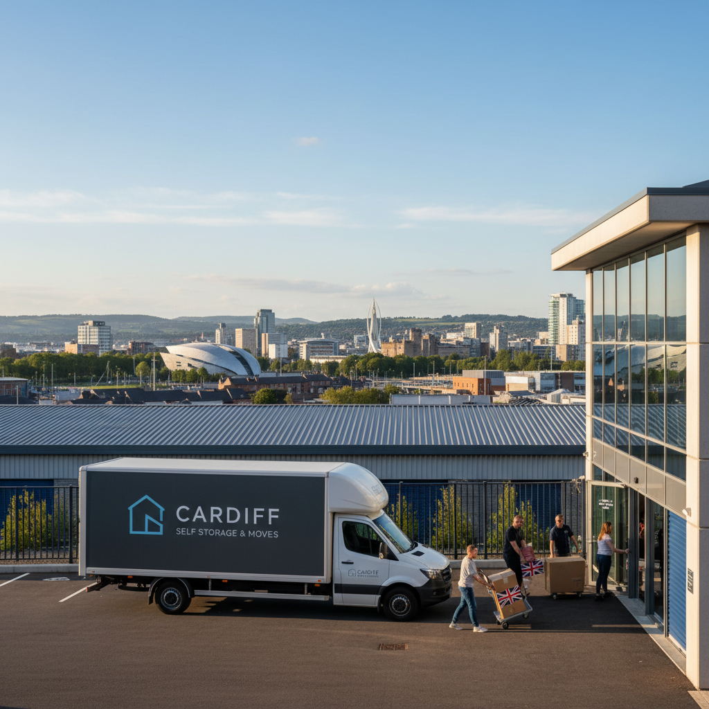 Illustration for the Find My Storage article: Moving House in Cardiff 2026: Your Complete Local Guide | Storage & Tips