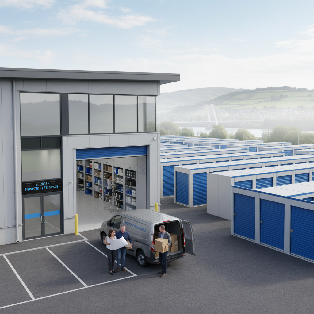 Cover image: Small Business Storage Solutions in Newport 2026 | Flexible Workspace Tips