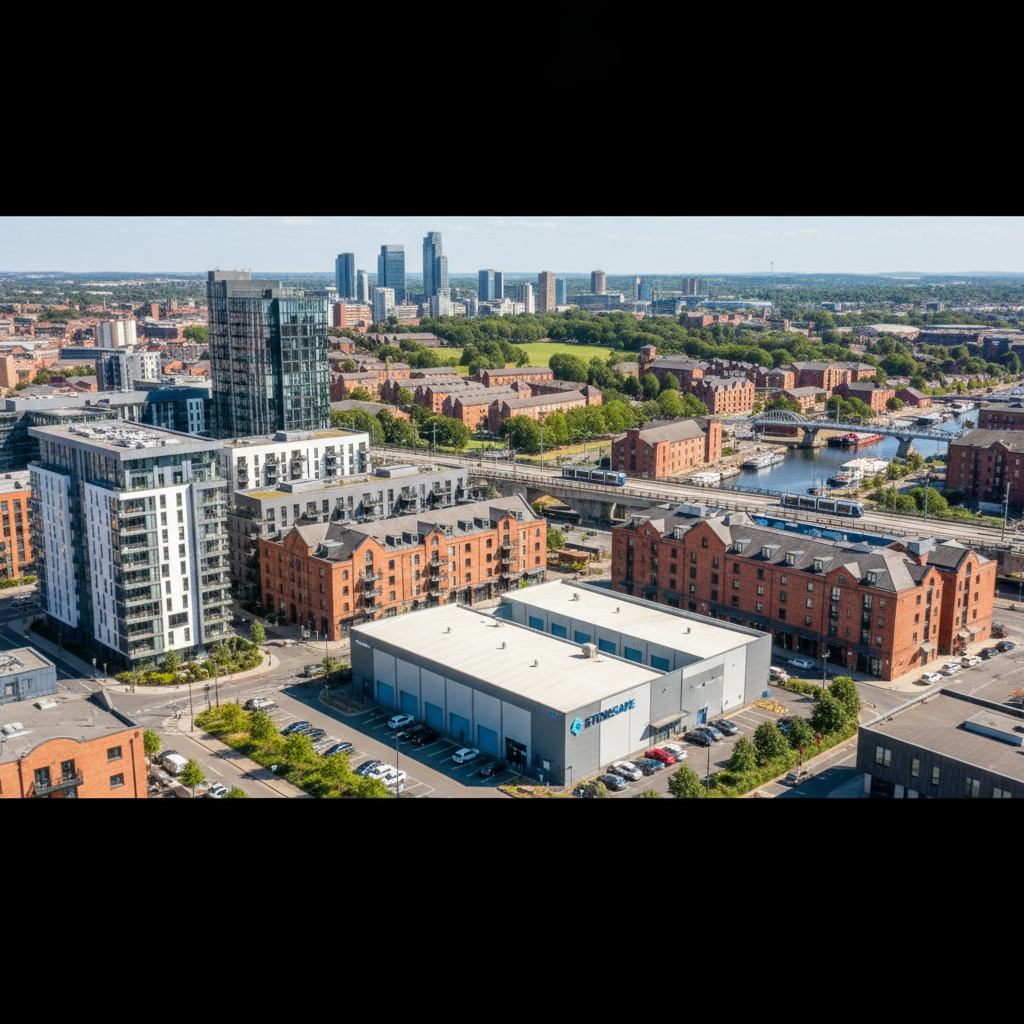 Illustration for the Find My Storage article: Your Complete Guide to Salford's Best Neighbourhoods in 2026