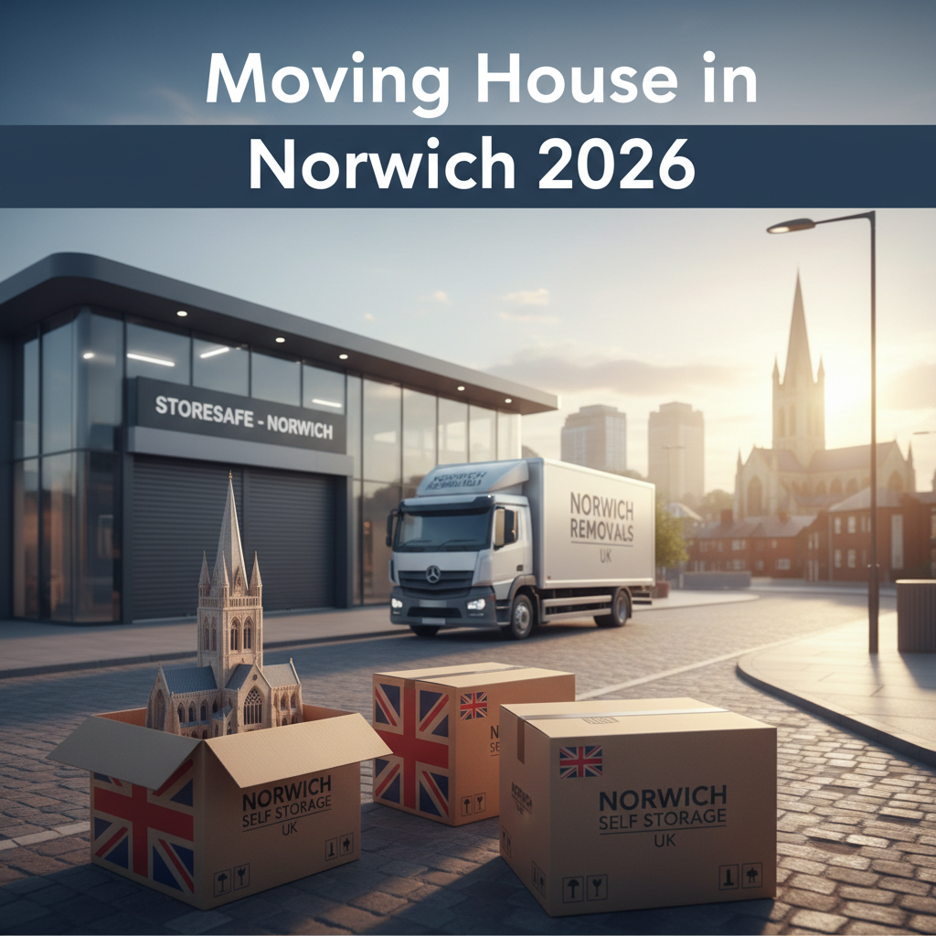 Illustration for the Find My Storage article: Moving House in Norwich 2026: Local Tips and Essential Guide