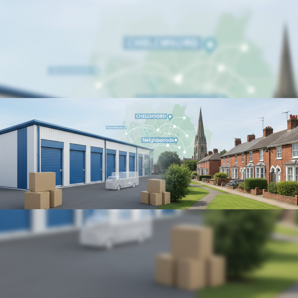 Illustration for the Find My Storage article: Chelmsford Neighbourhood Guide 2026: Best Areas to Live & Local Insights