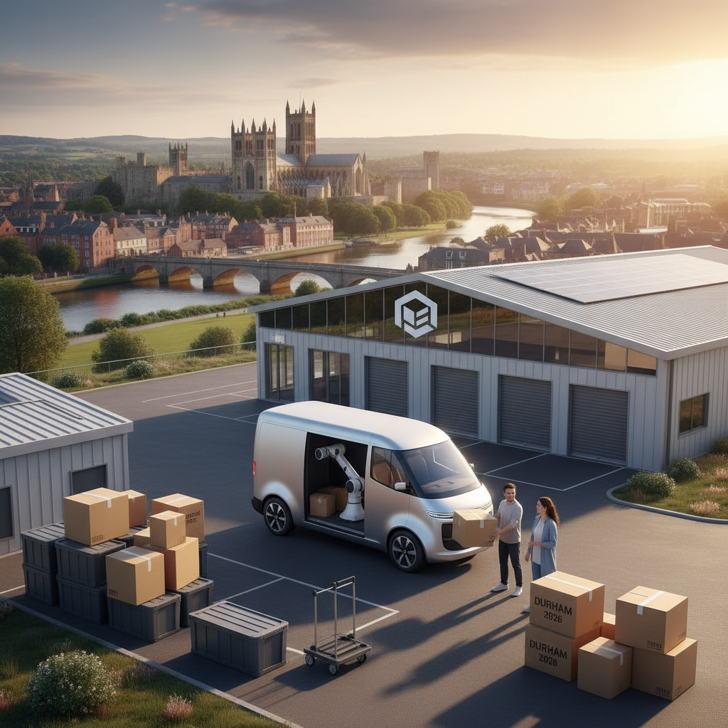 Illustration for the Find My Storage article: Moving House in Durham 2026: Local Tips and Essential Guide