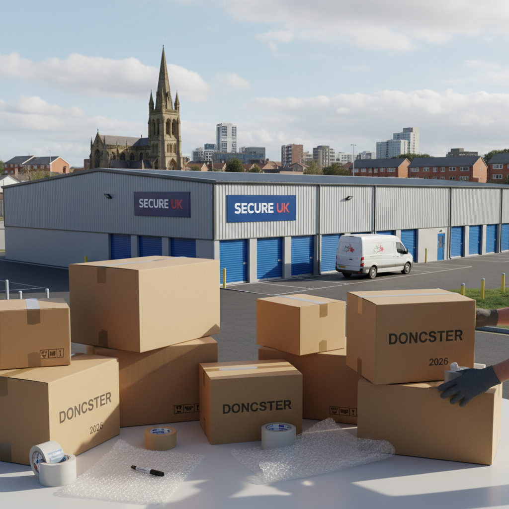 Illustration for the Find My Storage article: Moving House in Doncaster 2026: Local Tips & Complete Guide