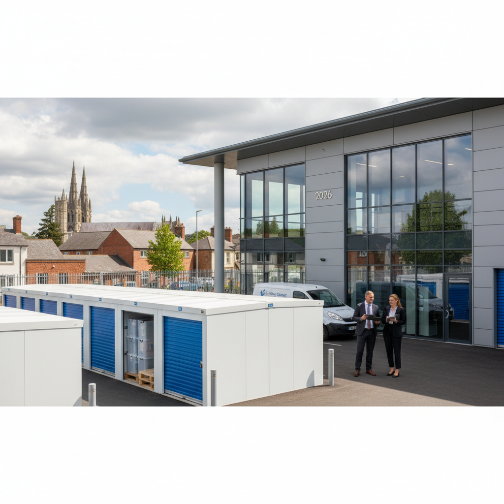 Illustration for the Find My Storage article: Small Business Storage Solutions in Lichfield: Tips for Local Entrepreneurs 2026