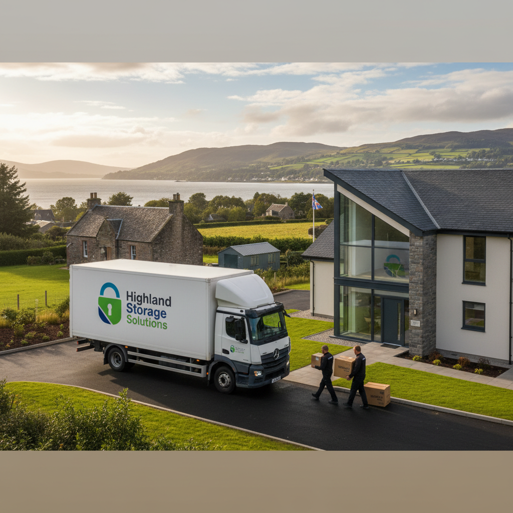 Illustration for the Find My Storage article: Moving House in Inverness 2026: Local Tips & Essential Guide