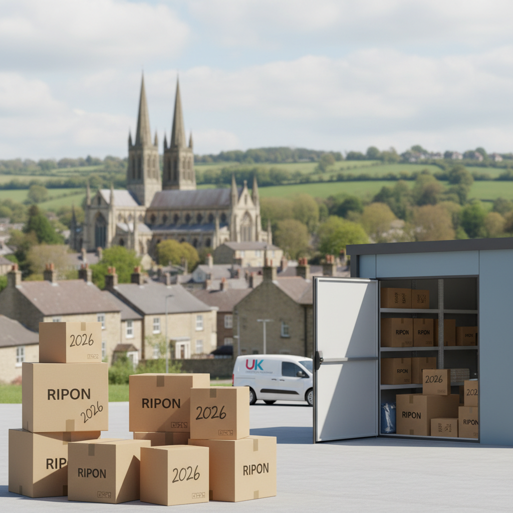 Illustration for the Find My Storage article: Your Complete Guide to Moving House in Ripon: Local Tips for 2026