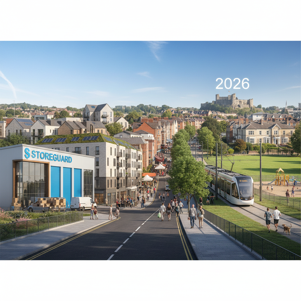 Illustration for the Find My Storage article: Complete Guide to Nottingham's Best Neighbourhoods in 2026 | Where to Live