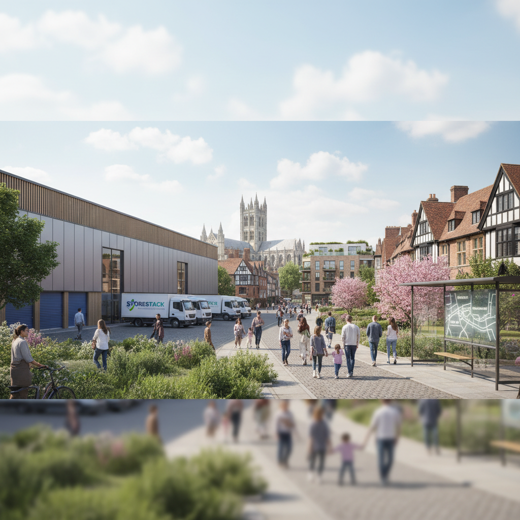 Illustration for the Find My Storage article: Canterbury Area Guide 2026: Best Neighbourhoods to Live In Canterbury