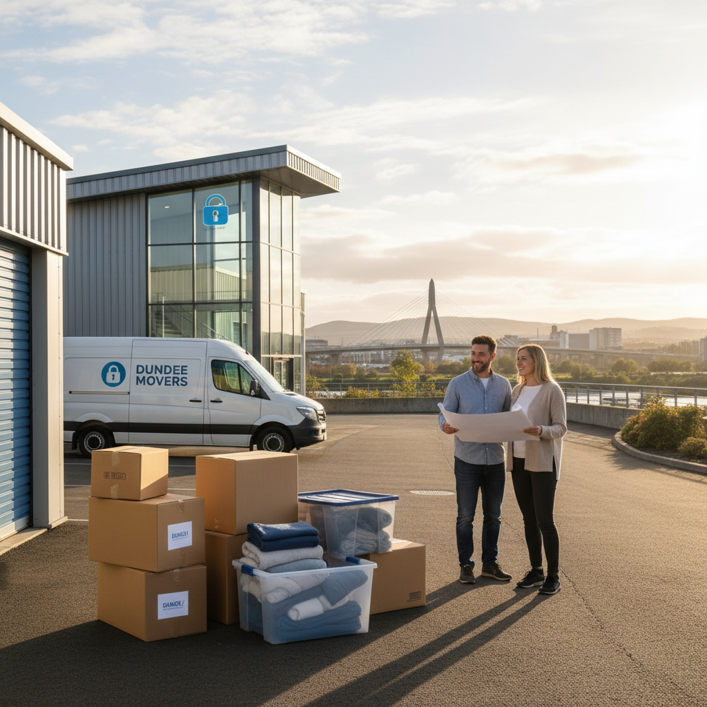 Illustration for the Find My Storage article: Moving House in Dundee 2026: Local Tips & Essential Guide
